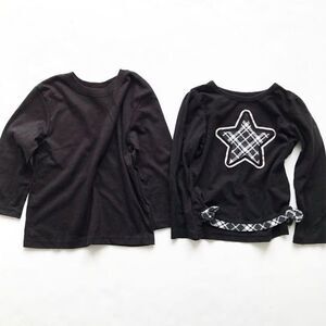 Garanimals set of 2 black tops VGUC 3T